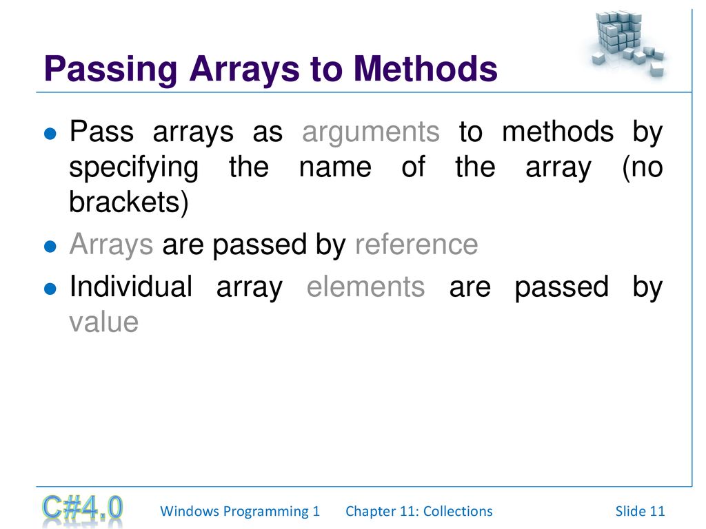 Chapter : Arrays. - ppt download