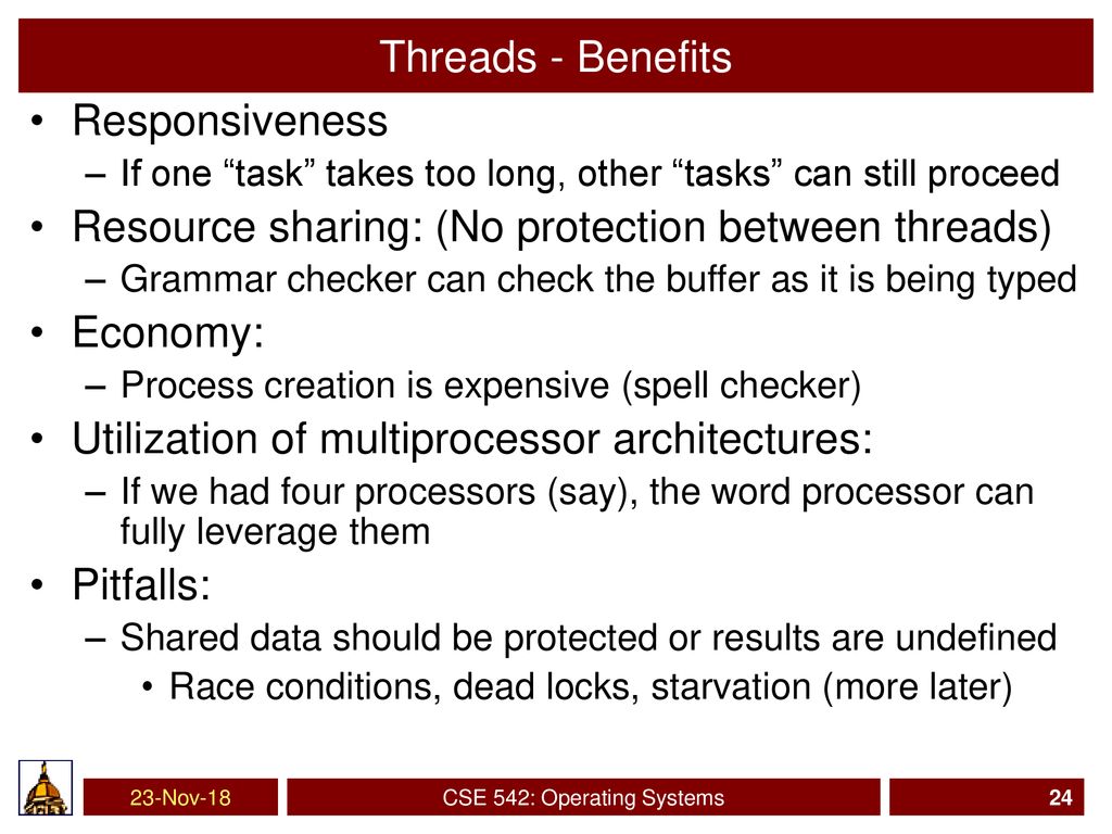 CSE 542: Operating Systems - ppt download