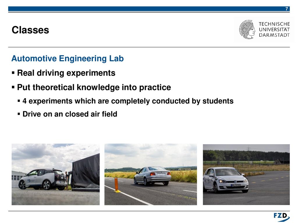 automotive engineering classes