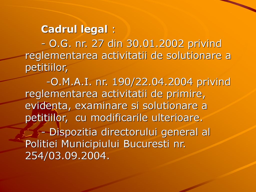 Solutionarea Petitiilor Cetatenilor Ppt Download