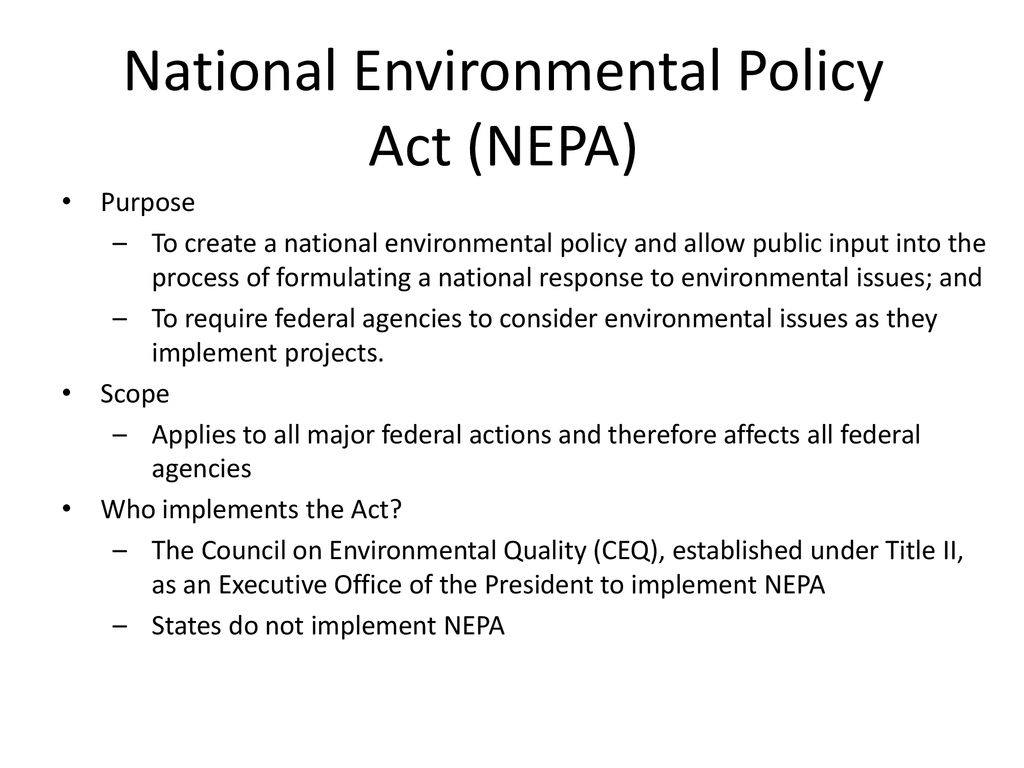 national-environmental-policy-act-nepa-ppt-download