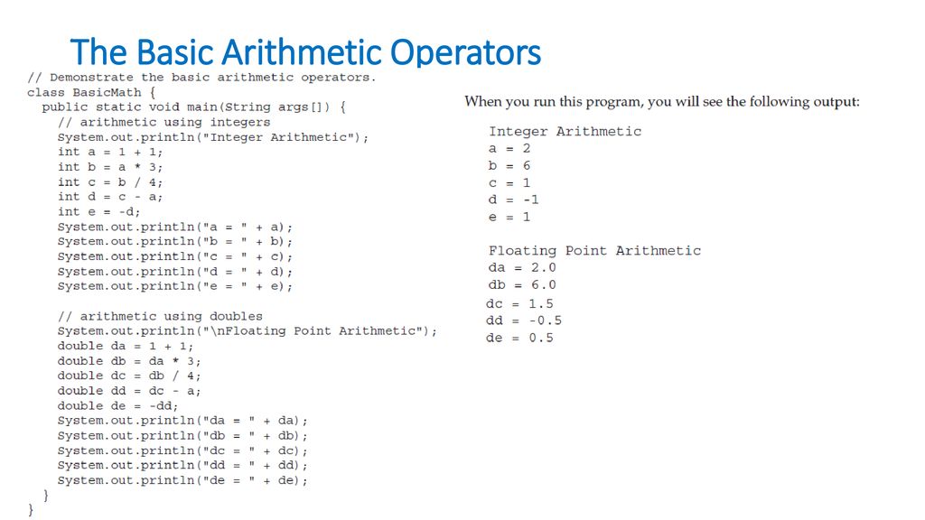 Java - Data Types, Variables, and Arrays - ppt download