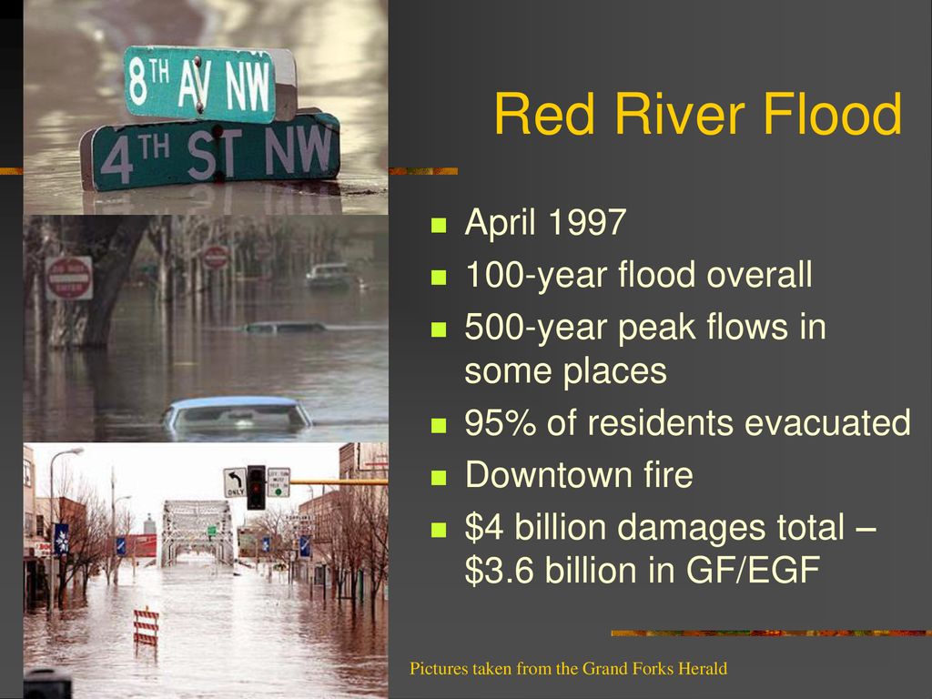 Red River Flood April year flood overall