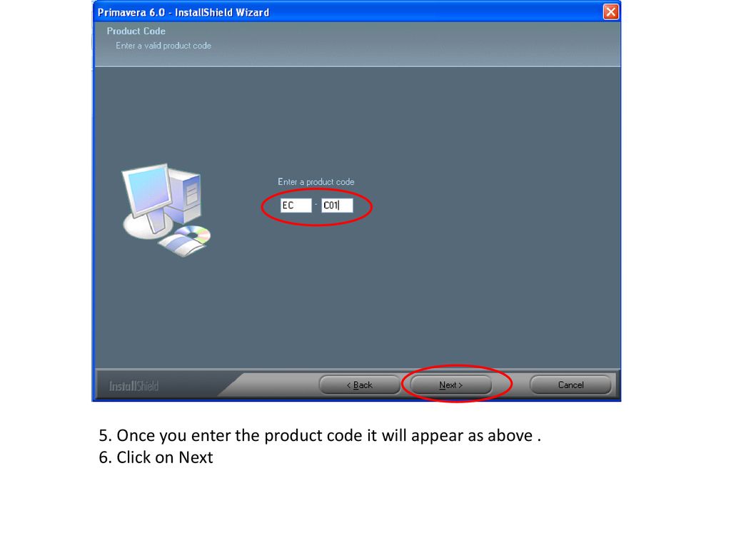 primavera 6.0 product code primavera 6.0 product code