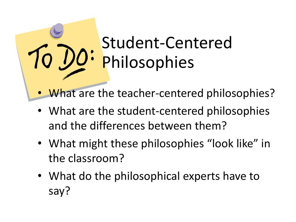 What Is A Student Centered Philosophy What Is A Student Centered Philosophy