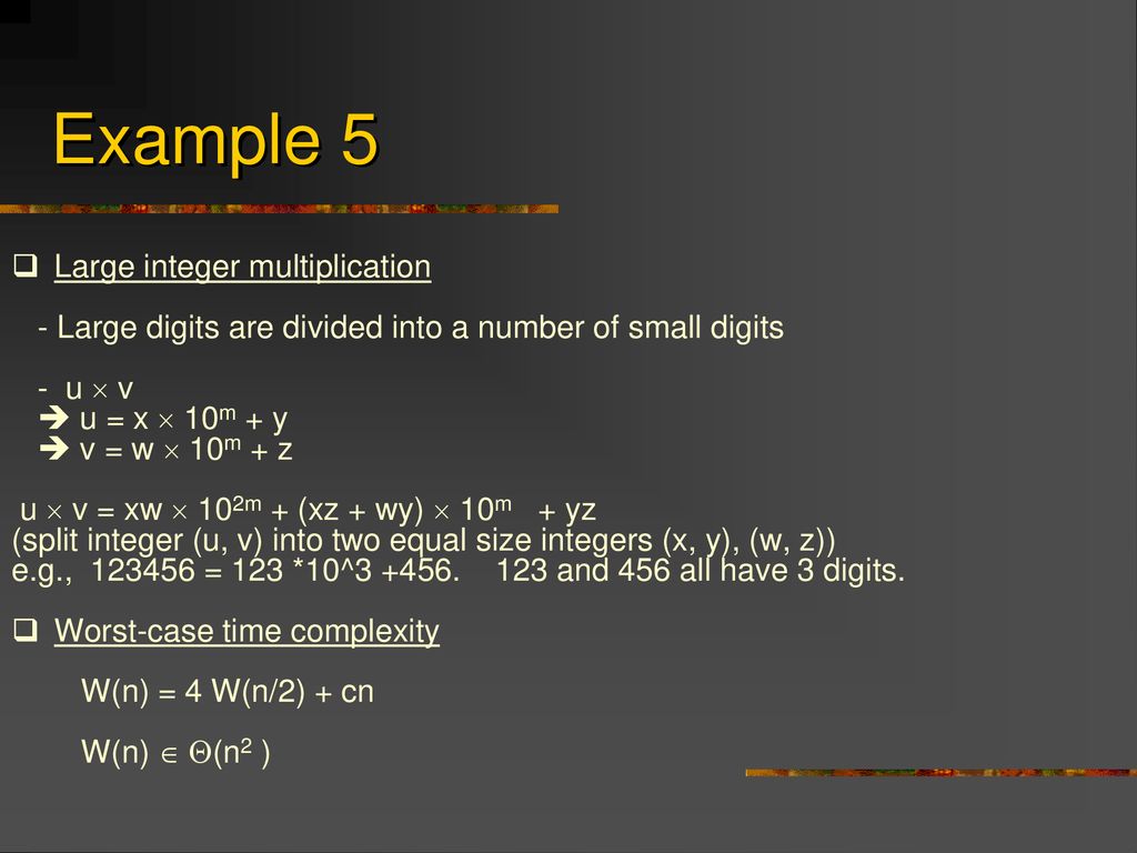 Algorithm Design Strategy Divide And Conquer Revisit Ppt Download