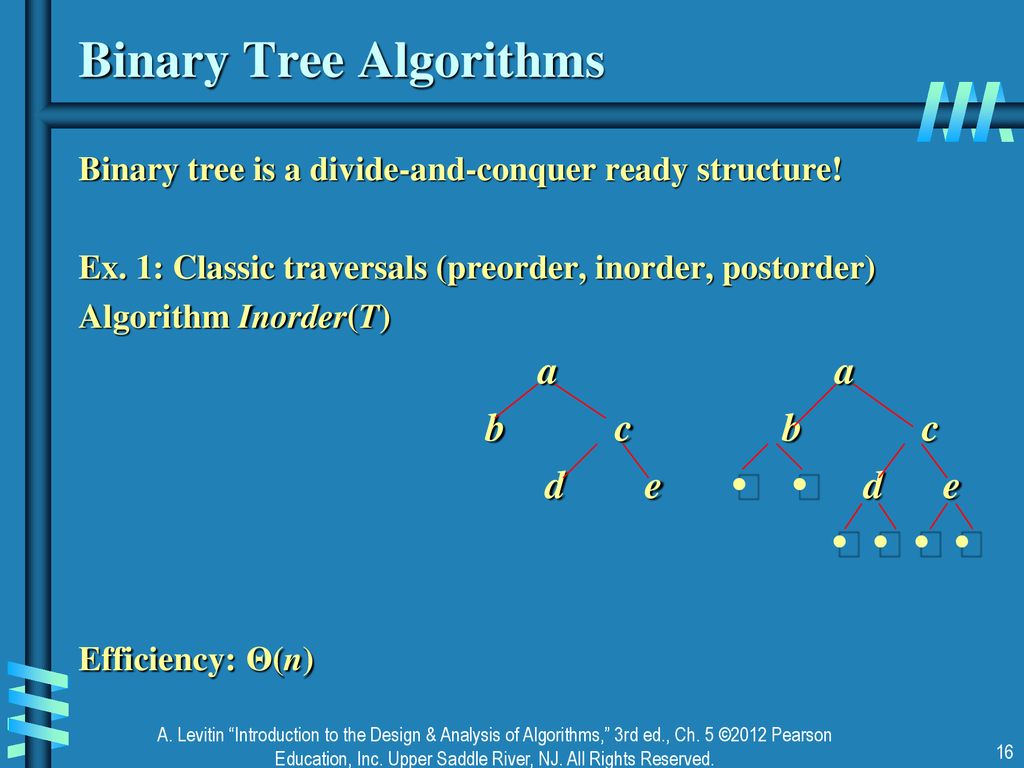 Divide-and-Conquer The most-well known algorithm design strategy: - ppt ...