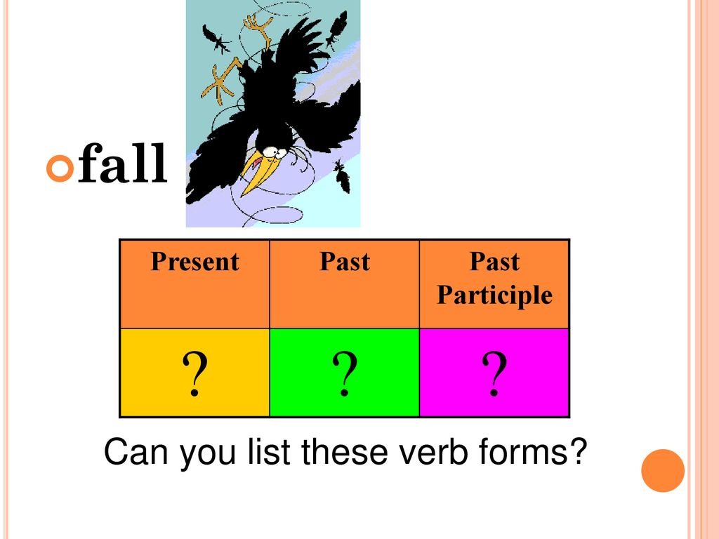Fall fell fallen транскрипция. Глагол Fall. Fall verb. Fall Irregular. Irregular verbs Fallen.