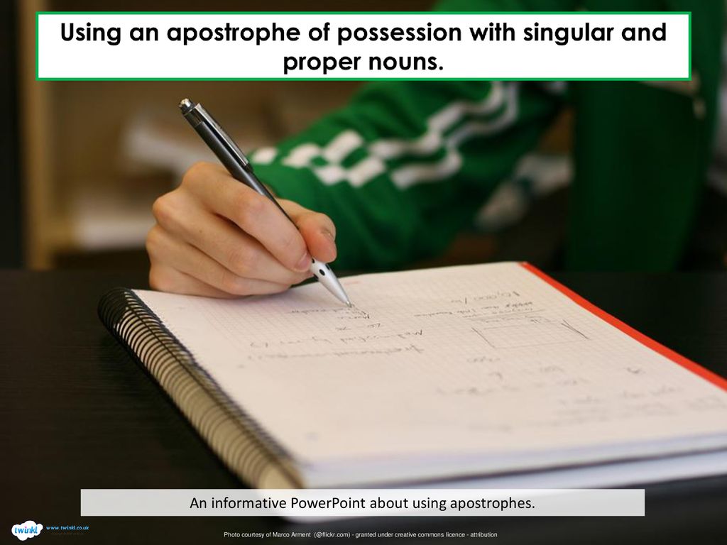 An informative PowerPoint about using apostrophes. - ppt download