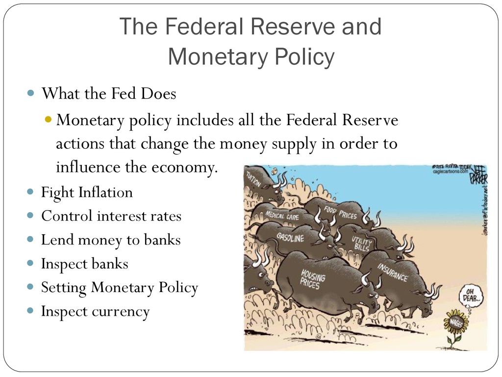 The Federal Reserve and Monetary Policy - ppt download