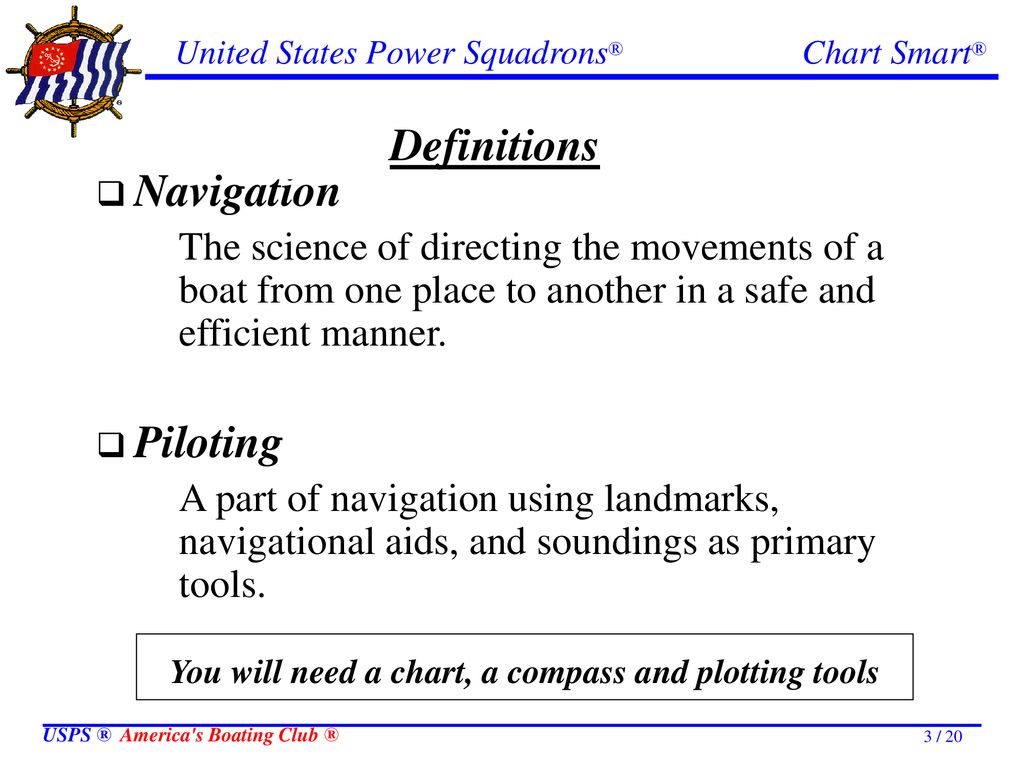 Navigation Chart Plotting Tools