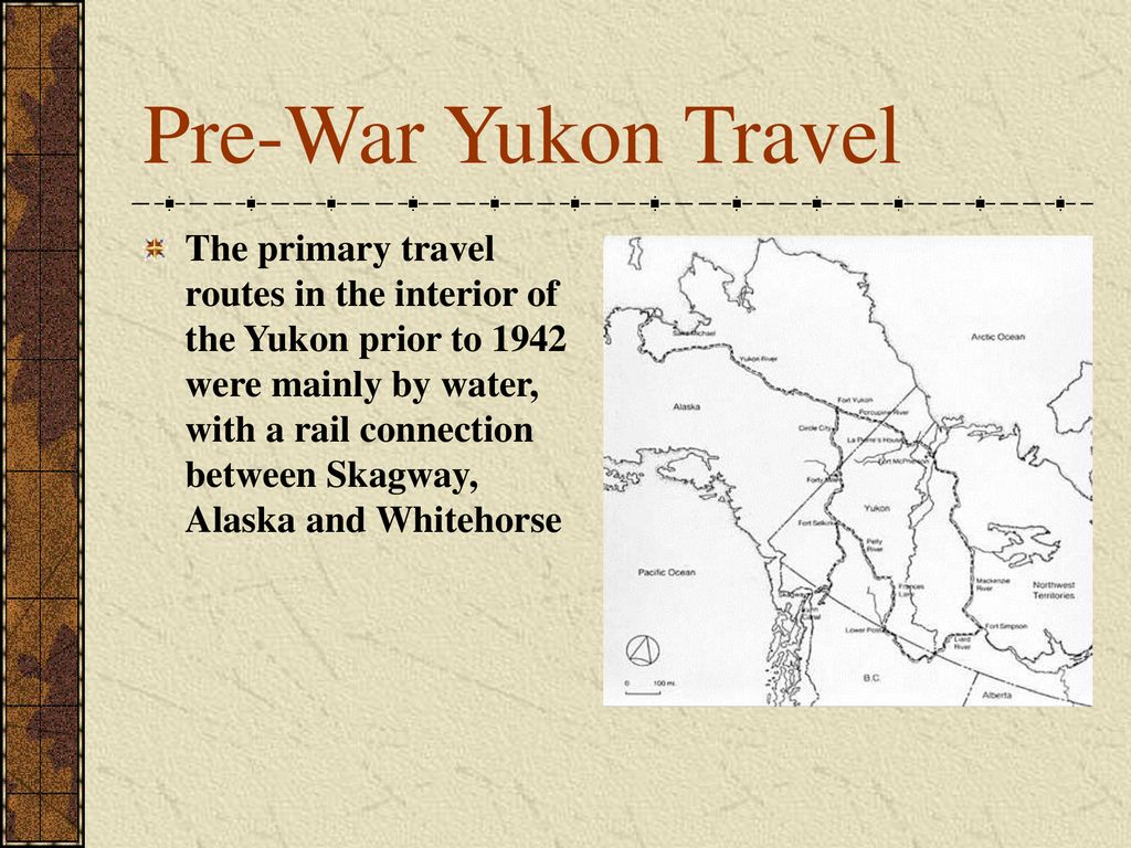 Pre-War Yukon Travel