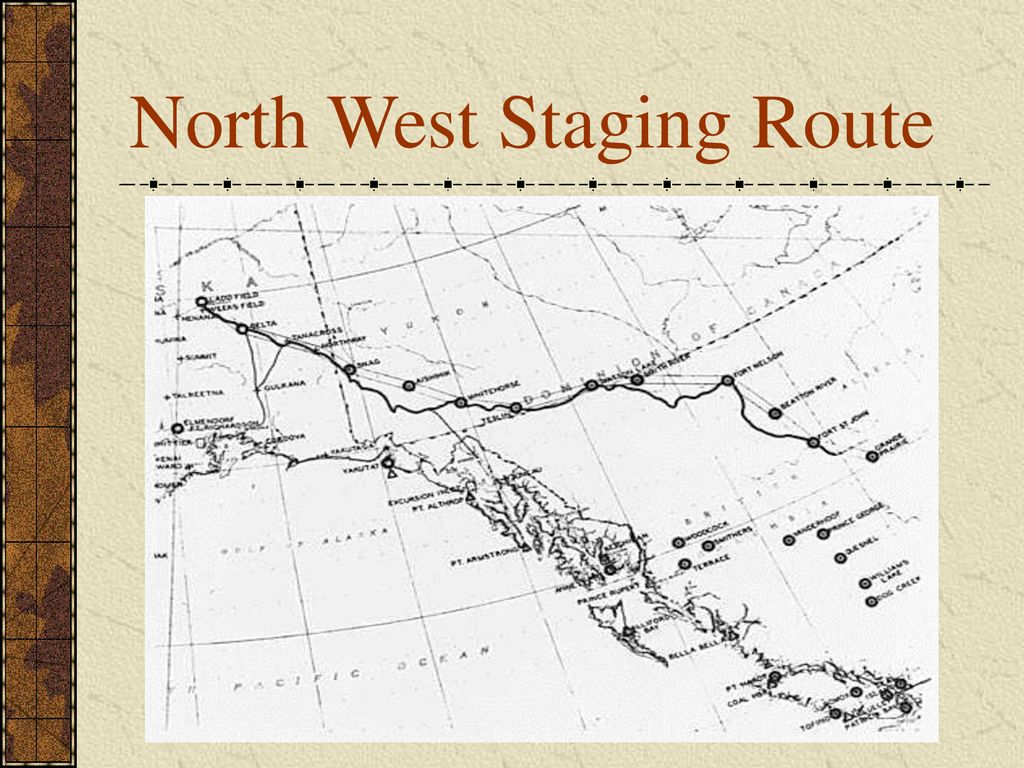 North West Staging Route