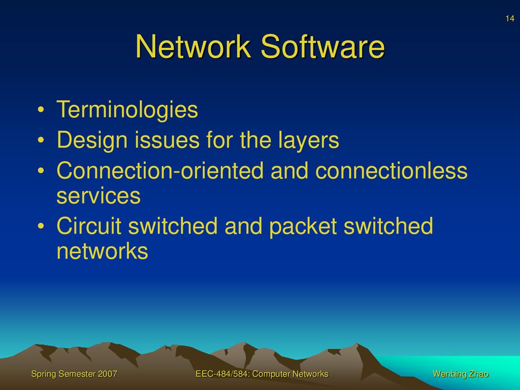 EEC-484/584 Computer Networks - ppt download