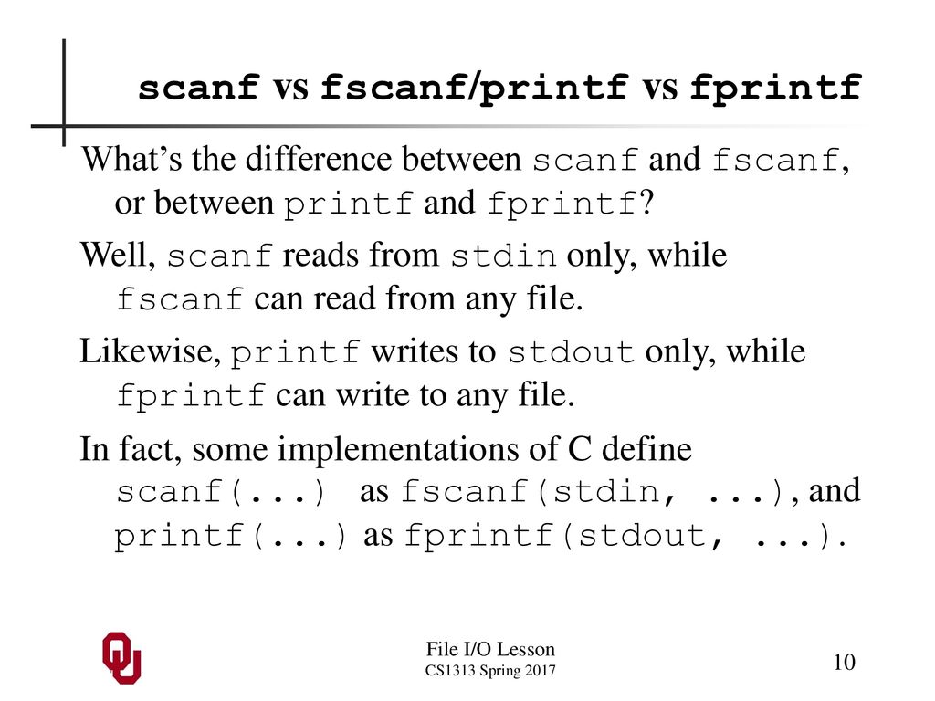 File i o lesson outline ppt download