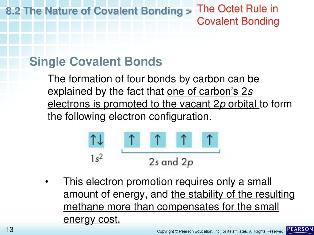 Chapter 8 Covalent Bonding 8.2 The Nature of Covalent Bonding - ppt ...