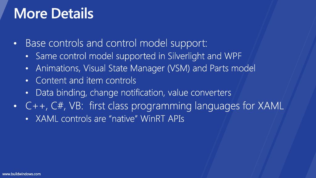 Metro style apps using xaml what you need to know ppt download