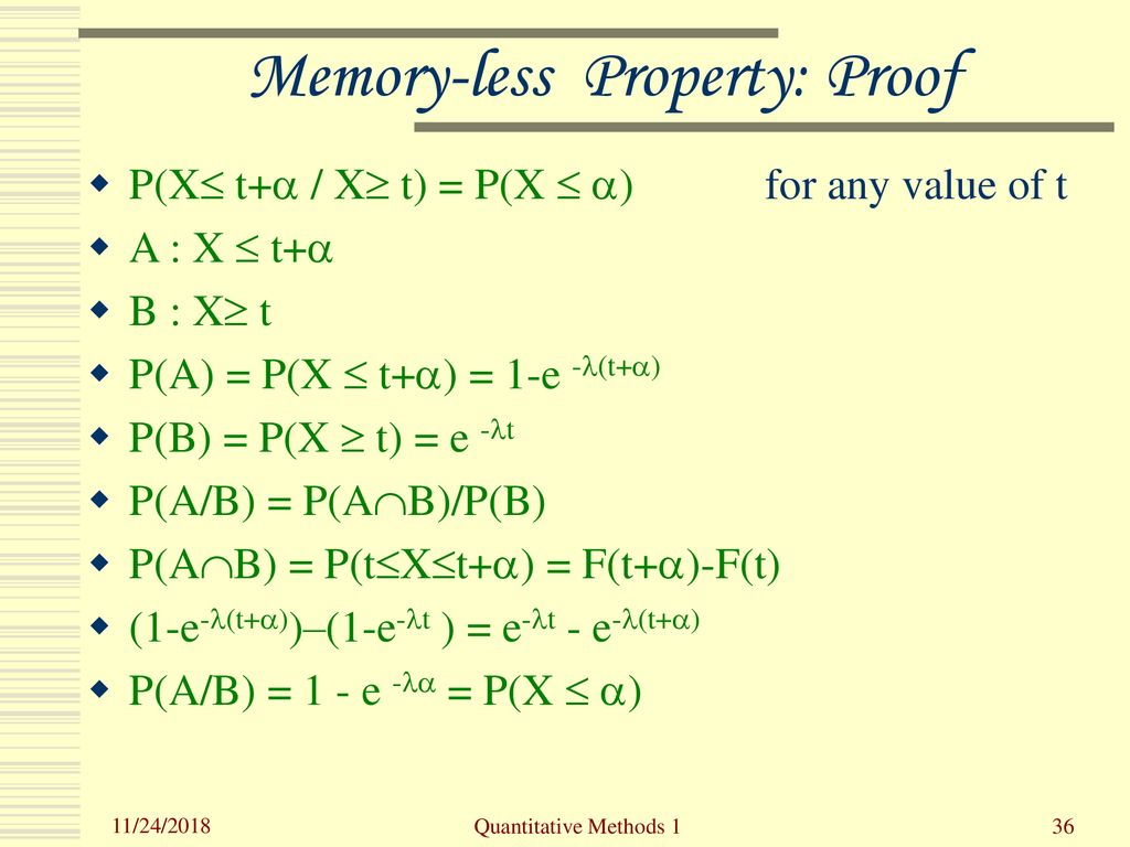 Quantitative Methods 1 Samir K Srivastava Ppt Download