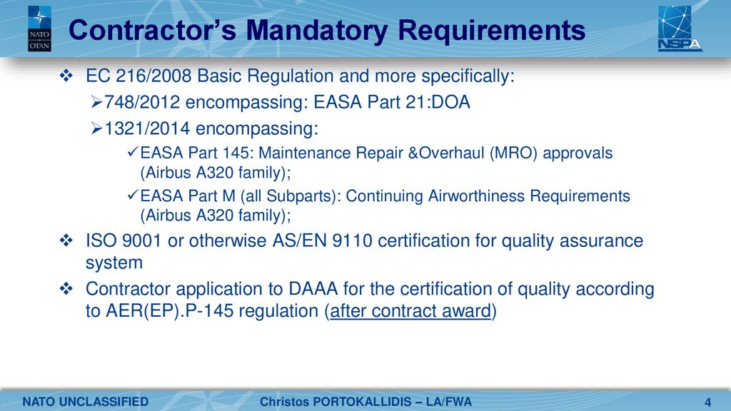 ITAF A319CJ – ILS RFP – Bidders’ Conference - ppt download