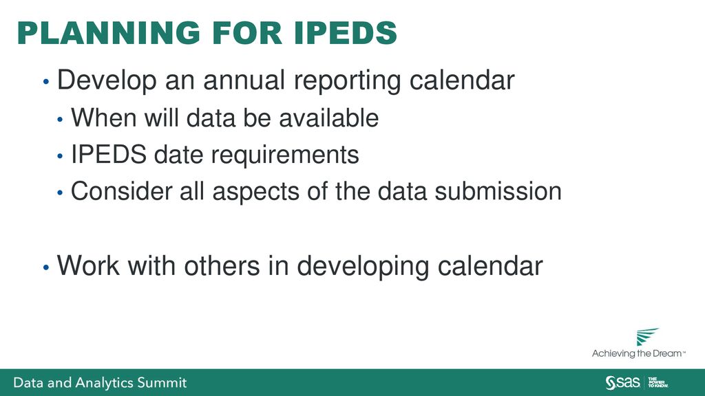 Gaining Efficiencies in IPEDS Reporting to Increase IR Capacity ppt
