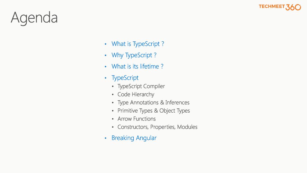 Getting started with typescript ppt download