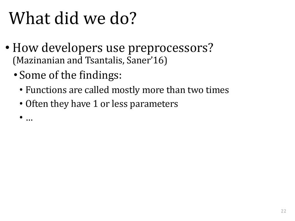 Software refactoring group ppt download