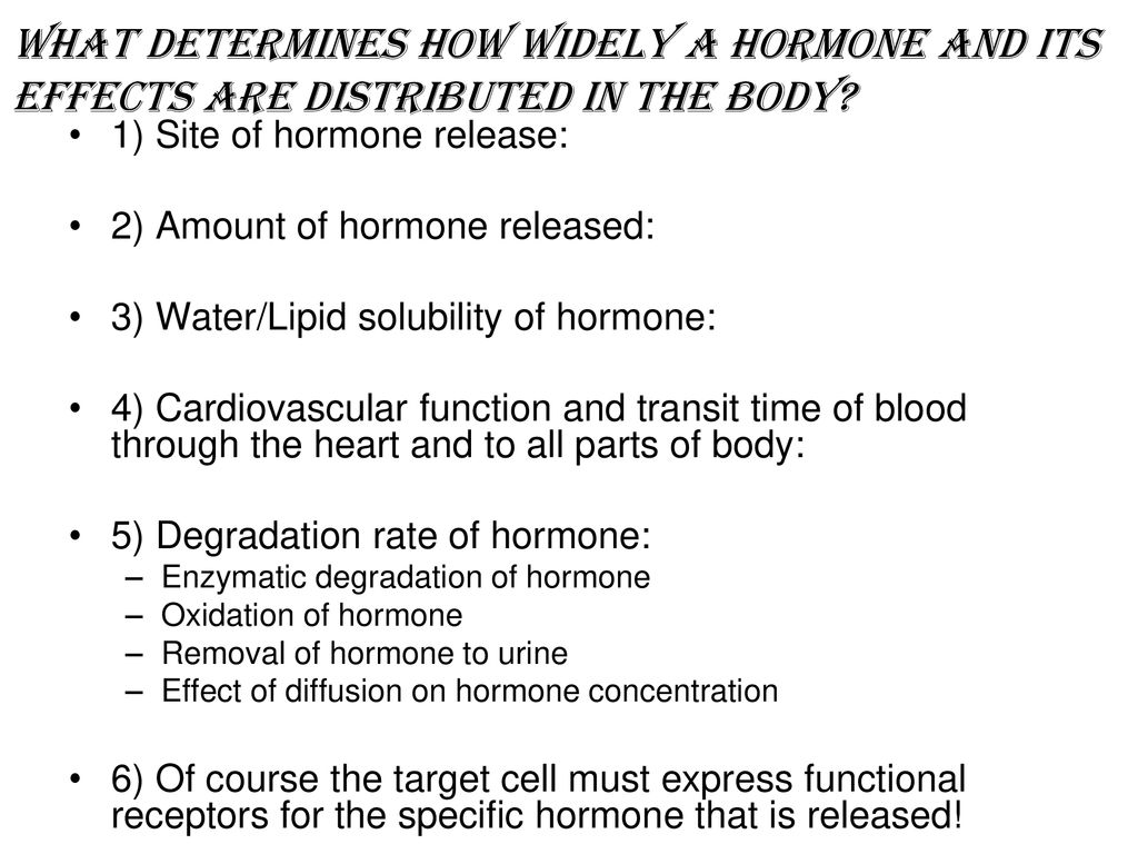 Last of Endocrinology CH 17 January 17 and ppt download Biology Diagrams