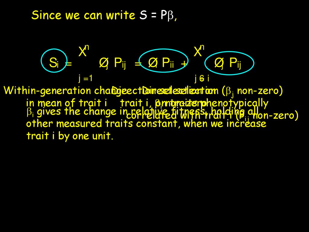 Measuring Multivariate Selection Ppt Download Measuring Multivariate Selection Ppt Download