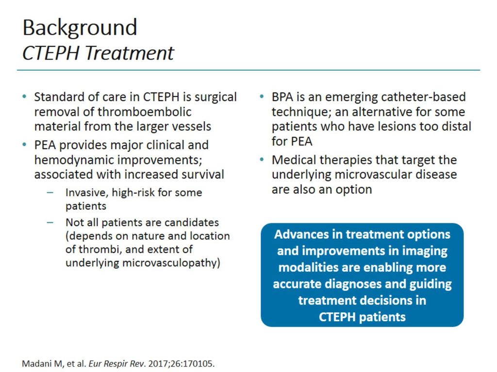 New Treatments for CTEPH - ppt download