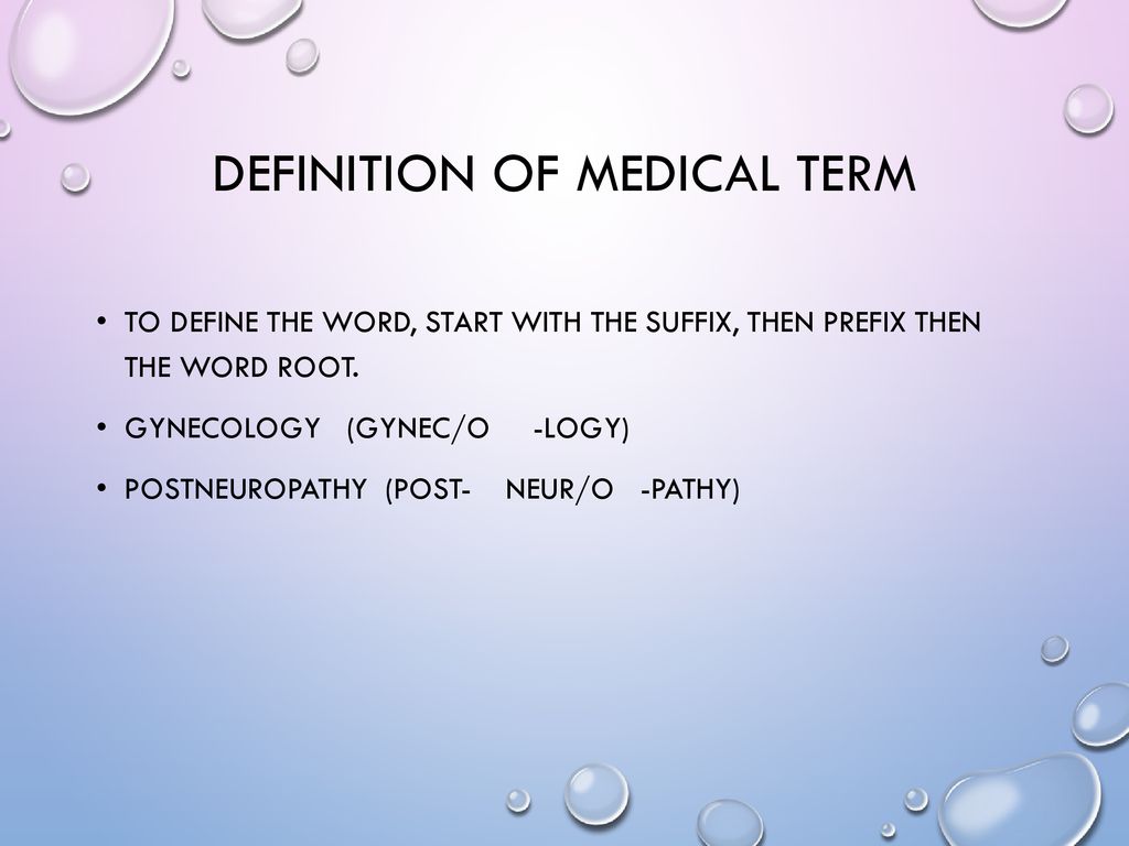 Chapter 1: Introduction to Medical Terminology Professor Fowler - ppt  download