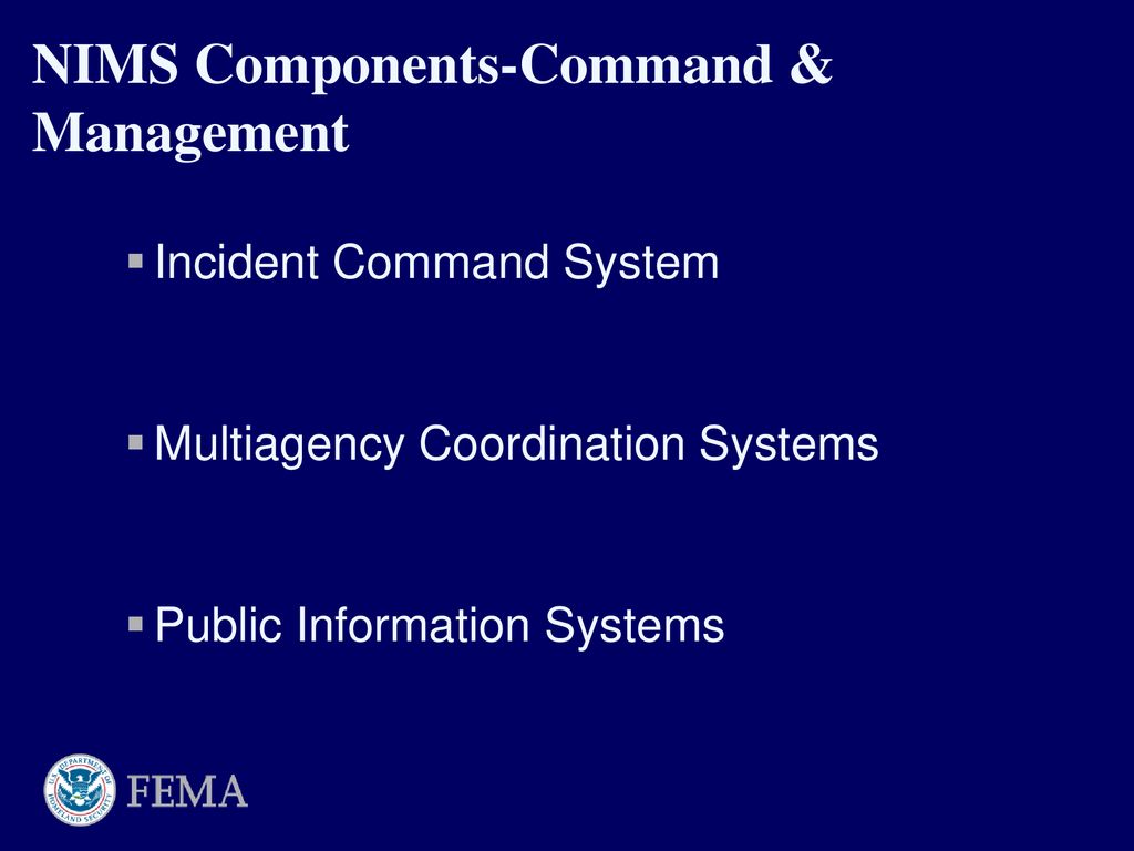 National Incident Management System (NIMS) - ppt download