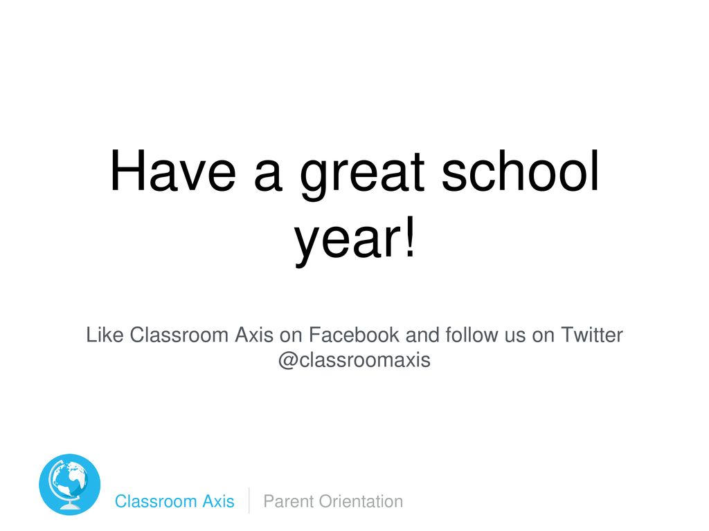 Have a great school year!