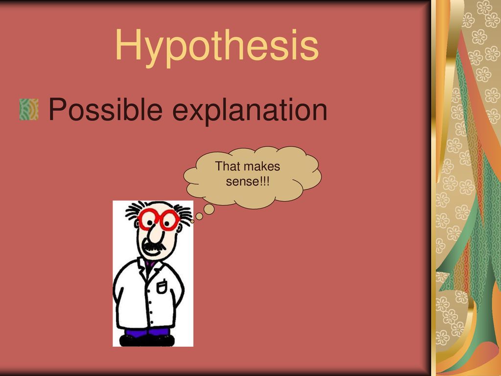 hypothesis definition renaissance