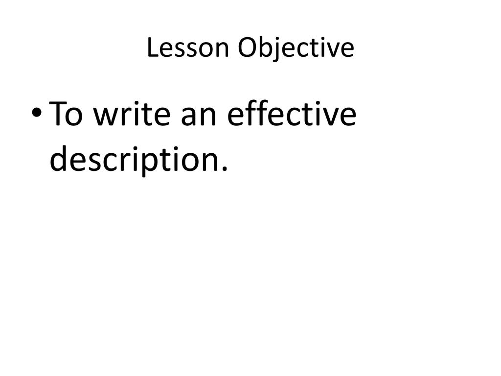 to-write-an-effective-description-ppt-download