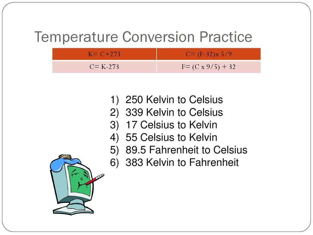 QUANTIFICATION Heat and temperature can be measured and quantified through  a series of equations. There are 3 thermometers, 3 temperature scales. We  can. - ppt download