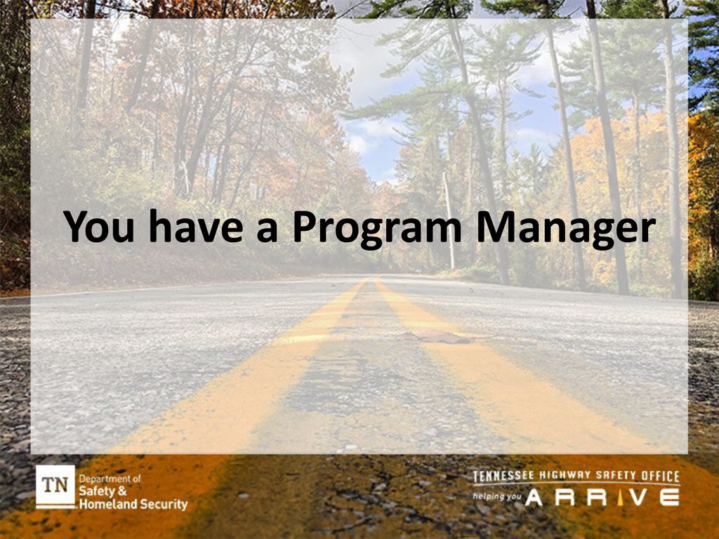 You have a Program Manager
