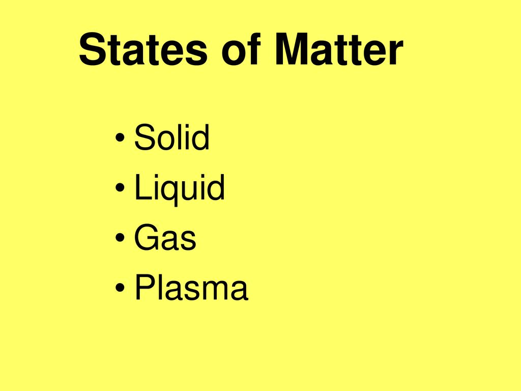 Phases Of Matter. - Ppt Download