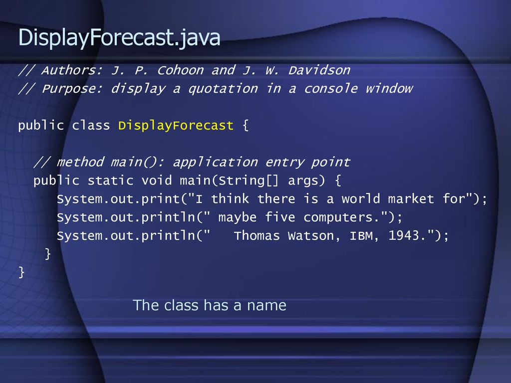 Java basics. - ppt download