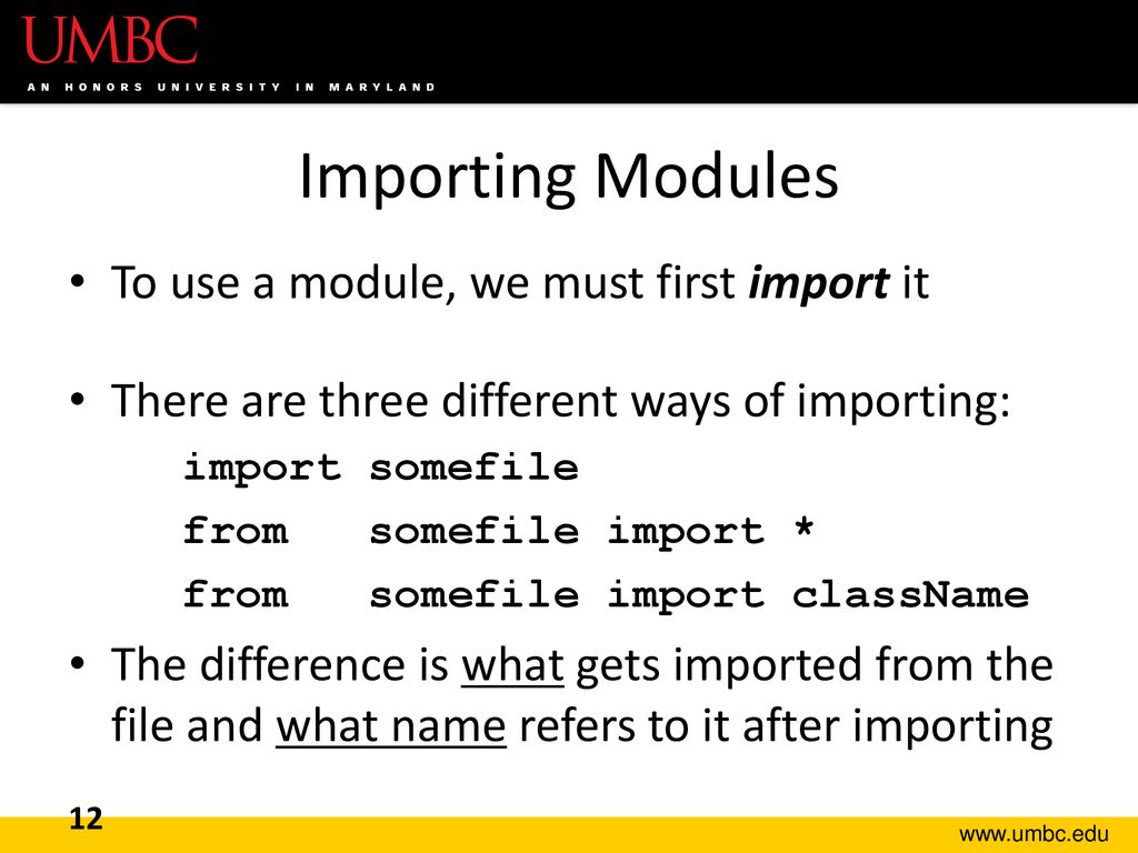 CMSC201 Computer Science I for Majors Lecture 16 – Classes and Modules ...