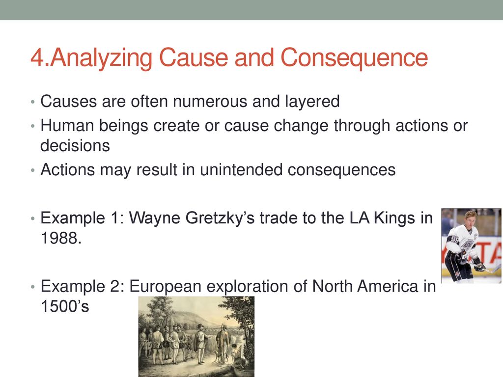 4.Analyzing Cause and Consequence