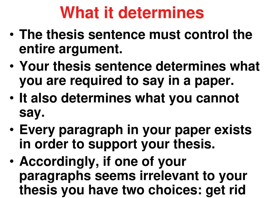 Writing The Thesis Statement Ppt Download writing-the-thesis-statement-ppt-download