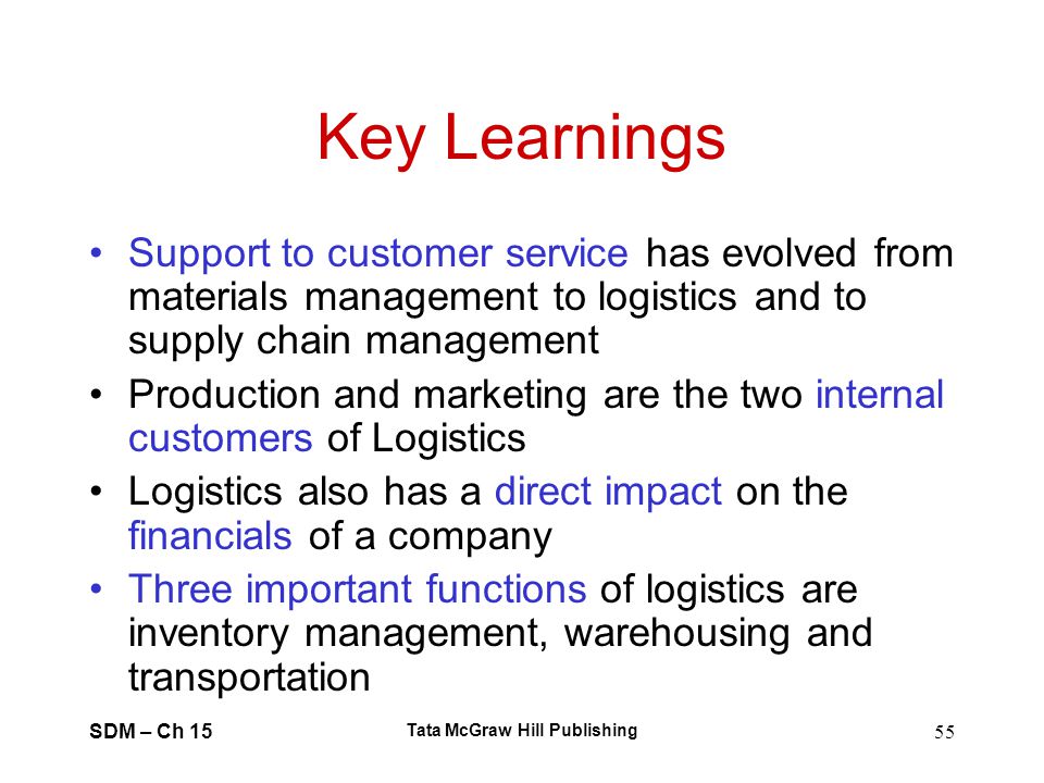 management how has supply chain evolved & Supply Market Logistics Tata McGraw Management Chain