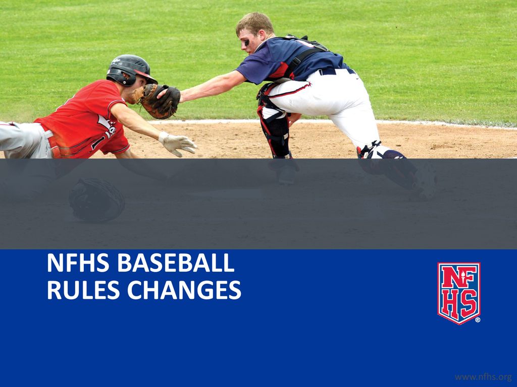 2018 nfhs baseball rules powerpoint ppt download