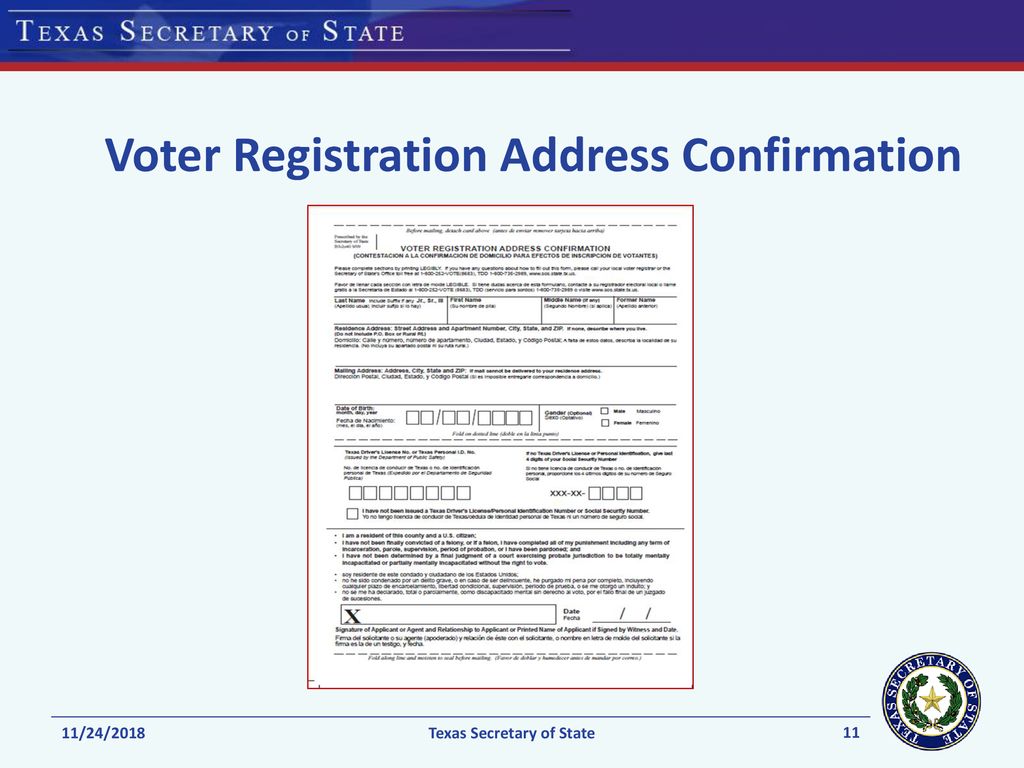 Voter Registration Options - Ppt Download