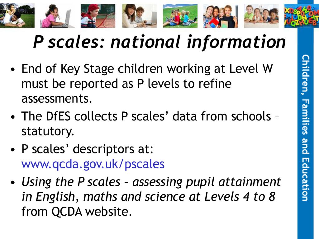 P scales: national information