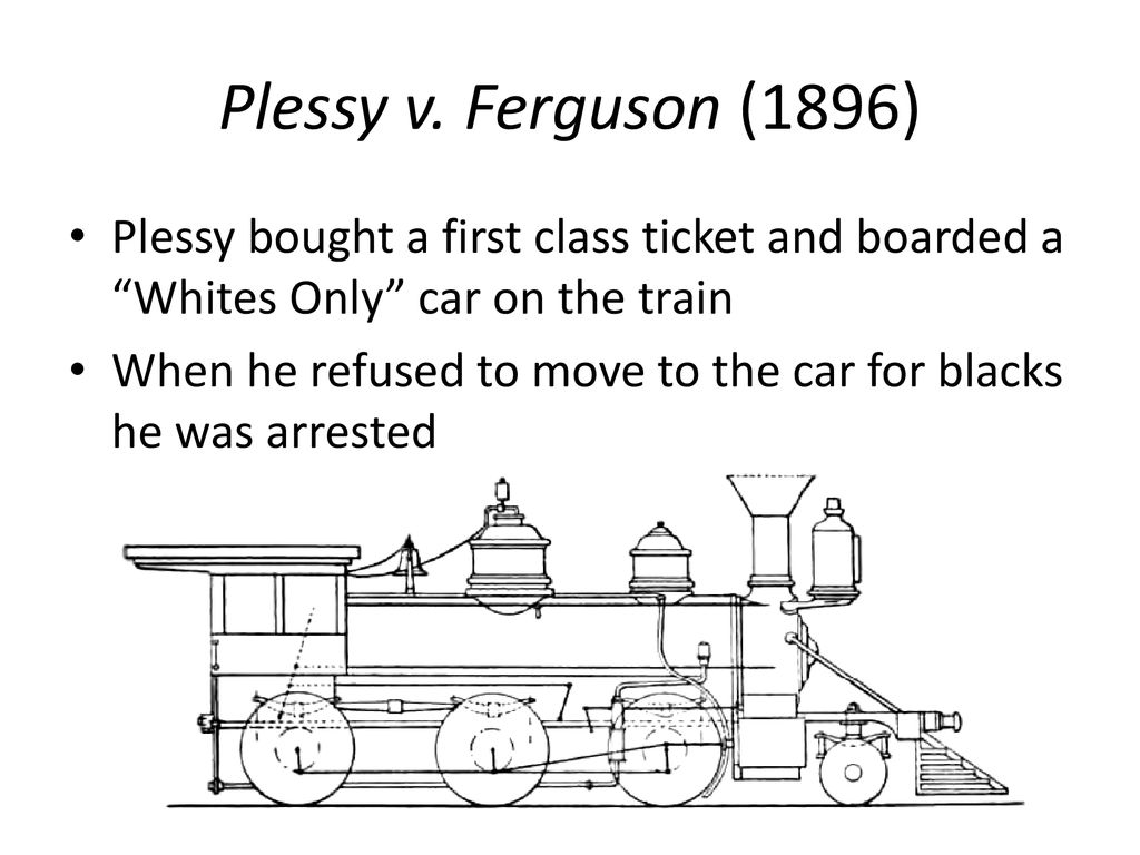 plessy v ferguson train