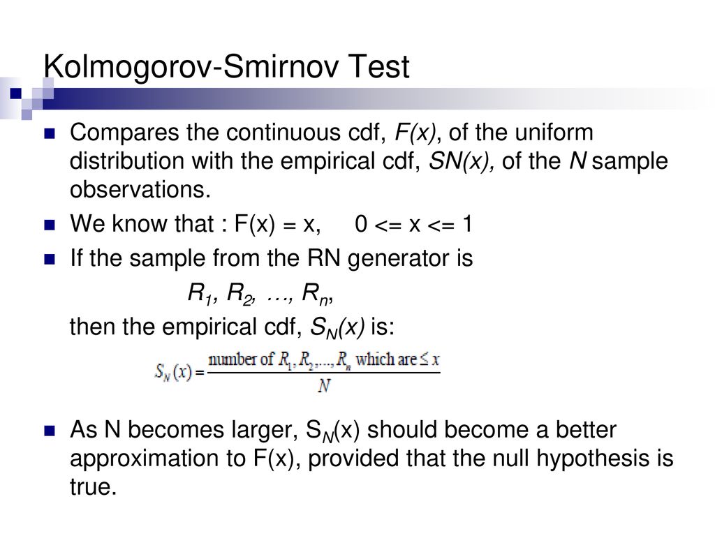 Chapter 7 Random Number Generation Ppt Download