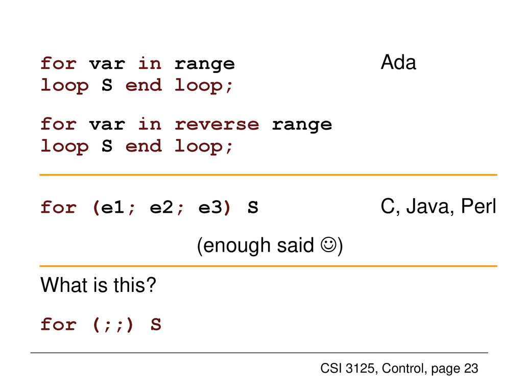 Control statements Simple statements Basic structured statements - ppt ...