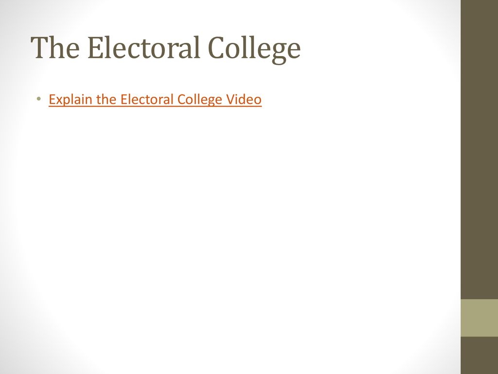 The Electoral College GOVT Notes Ppt Download the-electoral-college-govt-notes-ppt-download