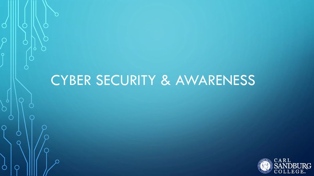 Cyber Security & awareness - ppt download